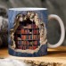 🔥HOT SALE NOW 49% OFF 🎁  - 3D Bookshelf Mug