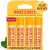 Burt's Bees Beeswax Lip Balm, Lip Moisturizer With Responsibly Sourced Beeswax, Tint-Free, Natural C