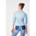 3/4 Sleeve Crop Shirt