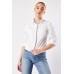 3/4 Sleeve Crop Shirt