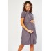 Dark Grey Maternity Dress