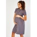 Dark Grey Maternity Dress