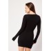 Encrusted Bodycon Jumper Dress