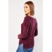 Dropped Shoulder Dip Hem Jumper