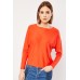 Batwing Sleeve Fine Knit Top