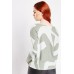 Abstract Art Print Knit Sweater