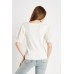 Anglaise Broderie Sleeve Knit Top