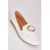 Bar Detail Slip On Loafers