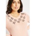 Beaded Detail Knit Top