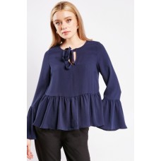 Bell Sleeve Boho Blouse