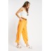 Belted Gathered Waist Trousers