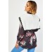 Bib Overlay Floral Blouse