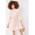 Buttoned Swing Mini Dress