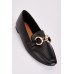 Chain Trim Slip On Loafers