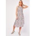 Circular Hem Ditsy Floral Dress