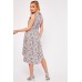 Circular Hem Ditsy Floral Dress