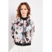 Comic Book Print Bomber Jacket