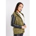 Contrasted Sleeve Casual Jacket