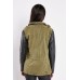 Contrasted Sleeve Casual Jacket