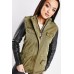 Contrasted Sleeve Casual Jacket