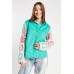 Crochet Contrasted Sleeve Shacket