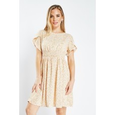 Crochet Trim Sleeve Summer Dress