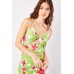 Cut Out Floral Bodycon Dress