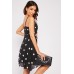 Cut Out Front Embroidered Dress