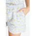 Daisy Print Top And Shorts Set