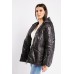 Diamond Quilted Hooded Jacket