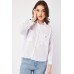 Dip Hem Front Pockets Shirt