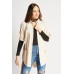 Distressed Tie Up Casual Jacket