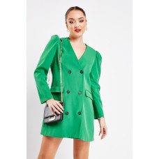 Double Breasted Wrap Blazer Dress