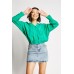 Dropped Shoulder Cropped Shirt