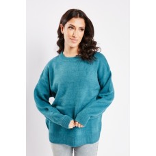 Dropped Shoulder Knit Jumper