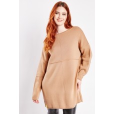 Dropped Shoulder Oversized Jumper