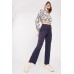 Elasticated Plain Casual Trousers