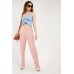 Elasticated Plain Casual Trousers