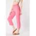 Elasticated Waist Crop Trousers