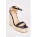 Espadrille Platformed Wedges