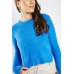 Eyelash Textured Crop Jumper