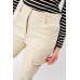 Faux Leather Multiple Pockets Trousers