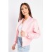 Flap Pocket Side Bomber Jacket