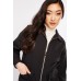 Flap Pockets Zipped Casual Jacket