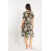 Floral Midi Wrap Dress