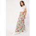 Floral Print Maxi Skirt