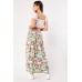 Floral Print Maxi Skirt