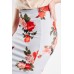 Floral Print Pencil Skirt