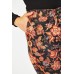 Floral Print Skinny Trousers