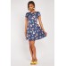 Floral Print Swing Dress